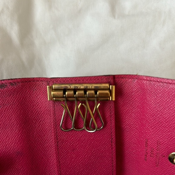 LOUIS VUITTON Murakami Monogram Multicles black/pink Key Vintage Authentic - Picture 7 of 7